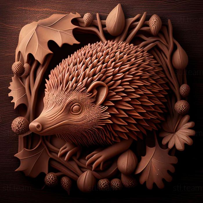 Animals hedgehog